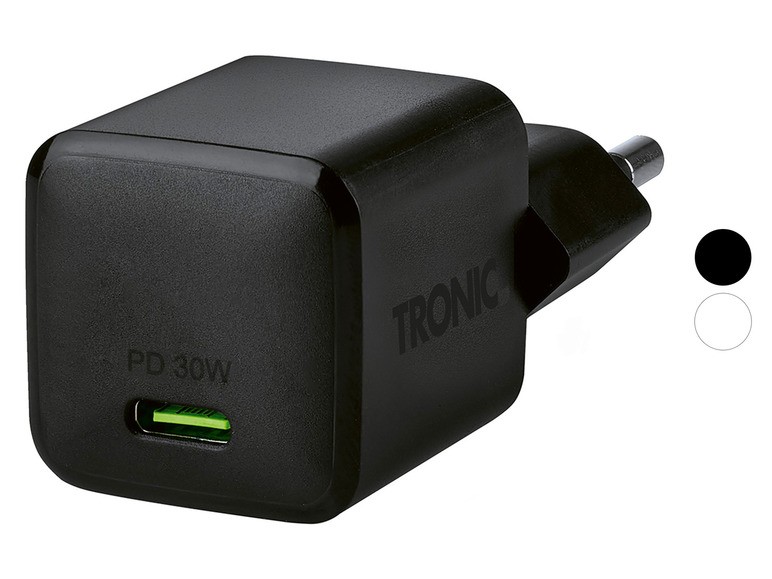 TRONIC® Rychlonabíječka Nano GaN USB-C 30 W